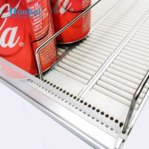 Verstelbare Plastic Planken Veerbeladen Fles Drank Kan Soda Rollerrail Glijbak Systeem Duwer - Product Image 5
