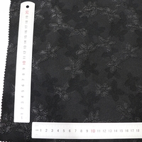 Tissu jacquard de haute qualité, 95% polyester, 5% élasthanne, motifs floraux 3D luxueux et exquis pour robe