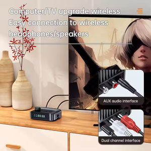 Émetteur-récepteur <span class=keywords><strong>Bluetooth</strong></span> 5.3 HIGI 2024, adaptateur audio sans fil stéréo <span class=keywords><strong>HiFi</strong></span> 3,5 mm auxiliaire pour kit voiture - Product Image 3