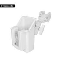 Support universel pour lecteur de codes-barres USB, support portable pour lecteur de codes-barres, couleur noire, matériau en nylon composite pour le stockage