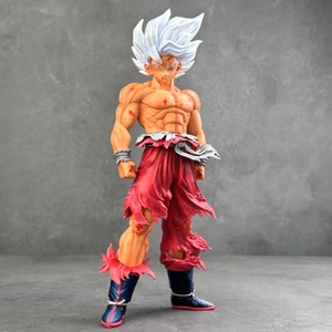 Figurine d'action Goku <span class=keywords><strong>Super</strong></span> <span class=keywords><strong>Saiyan</strong></span> aux cheveux blancs en PVC, modèle de jouet décoratif pour <span class=keywords><strong>les</strong></span> 14 ans et plus, vente en gros - Product Image 3