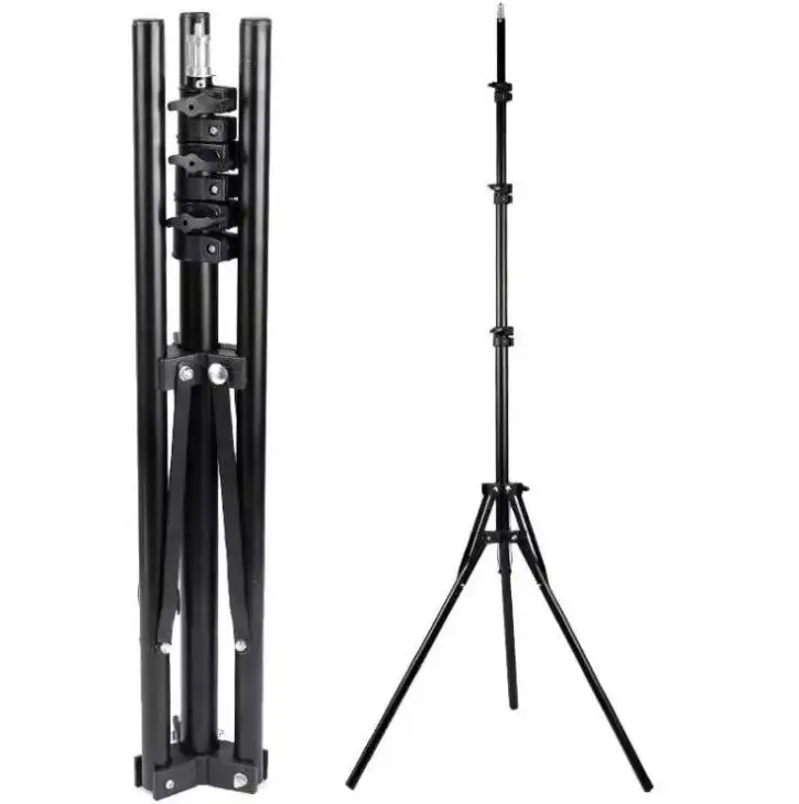 Low price 2.1m/79 inch Aluminium Photography Studio Light Stand Heavy Duty Tripod Lighting Stand