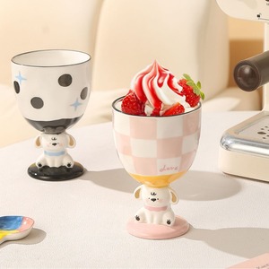 Tazza di calice in ceramica moderna di alta qualità con Design a cartoni animati regalo Souvenir per ragazze regalo - Product Image 4