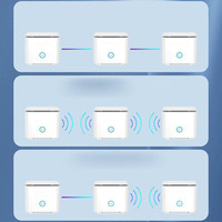 Routeur Wi-Fi 6 bi-bande Pinhom AX1500 avec ports Gigabit, fonctionnalité Mesh, solutions et logiciels IoT, 128 Mo de RAM/Flash