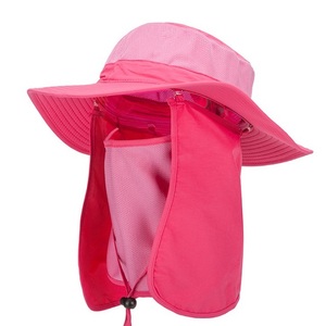 Sombrero de pescador con solapa para el cuello, gorra de pescador para el sol, antiuv, para viajes, para exteriores, Verano - Product Image 3
