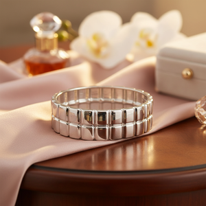 Gold-Plated Hinged Fine <b>Bangle</b> <b>Bracelets</b> - Product Image 3