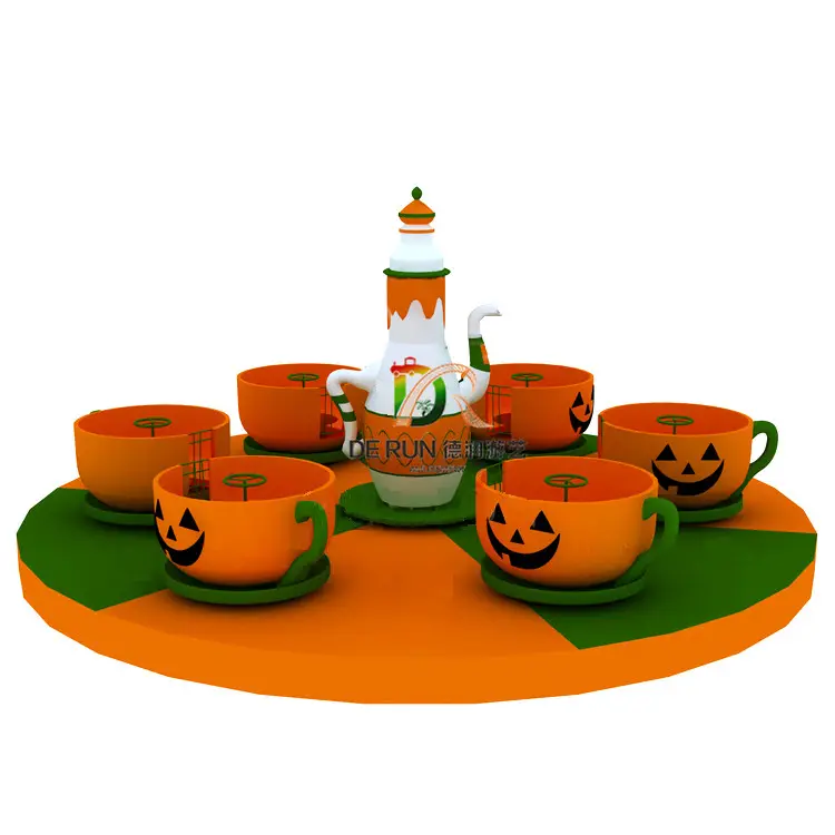 Хэллоуин Тыква вращающаяся детская чайная чашка кофейная чашка