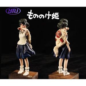 รูปปั้นตัวการ์ตูนตัวการ์ตูนญี่ปุ่นใหม่ล่าสุด18cm, ตัวการ์ตูนเจ้าหญิงญี่ปุ่น <span class=keywords><strong>Mononoke</strong></span> SAN - Product Image 5