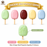 Wax Cracking Squishy TONGXIN ASMR Wax Squishy Clay Cracking Squishy avec bruit de craquelure, lot en vrac, vente en gros directe d'usine