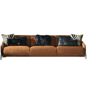 <span class=keywords><strong>Canapé</strong></span> en velours sur mesure 1, <span class=keywords><strong>2</strong></span> ou 3 <span class=keywords><strong>places</strong></span>, fabrication d'usine, design moderne, élégant, meubles de salon pour la maison - Product Image 3