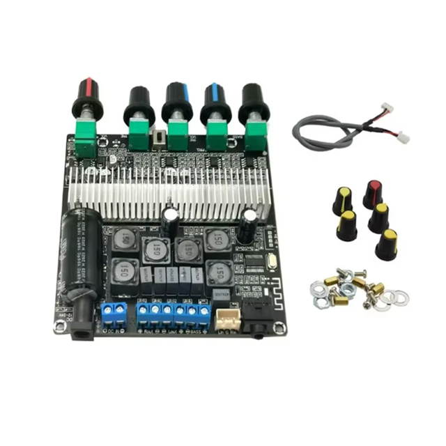 2.1 Channel 50W+100W Power Audio Amplifier Board DC Original 5.0 Subwoofer with Bass Electronic Modules and Kits huake