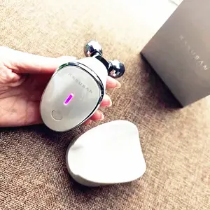 2022 USB Face Type Massage Vibrators New Face Fit 3D Diamond Roller Massage