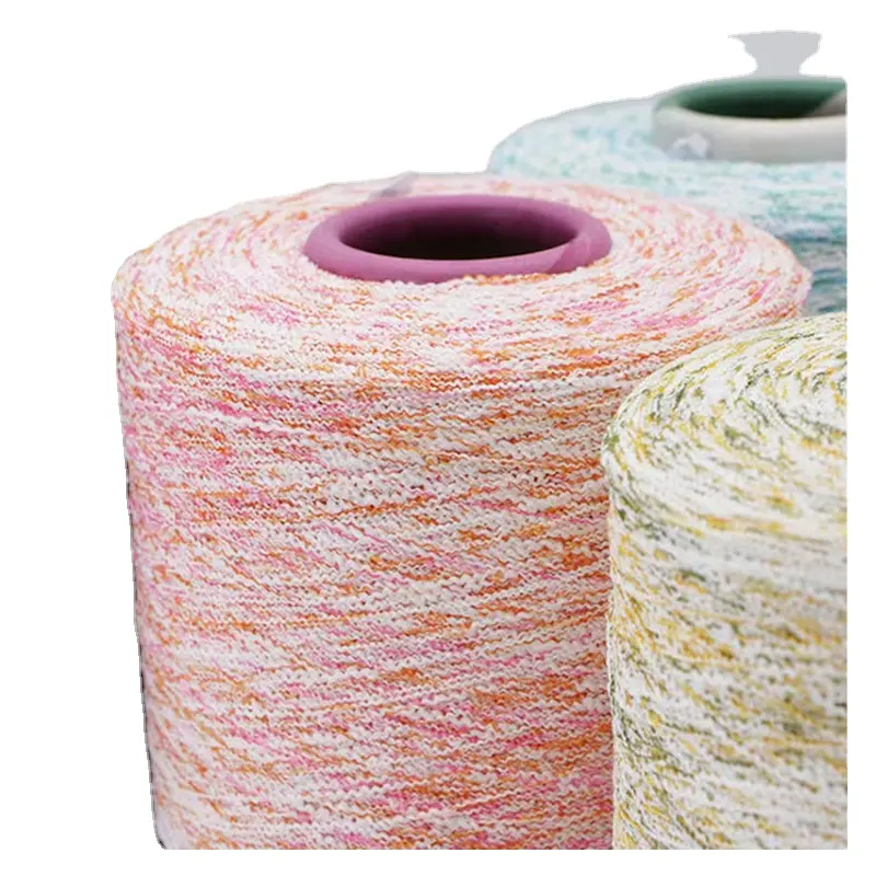 織り糸ポリエステル紡績糸ドープ染めファンシーポリエステル糸