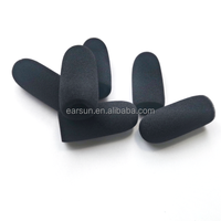 Offre Spéciale sans fil micro mousse couverture 46*23*10mm antibruit casque Microphone pare-brise pour Lightspeed Astro A50s Aviation