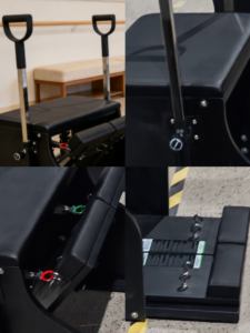 Chaise Wunda de Pilates en bois d'érable de haute qualité avec coussin en cuir pour l'entraînement professionnel au Pilates - Product Image 3