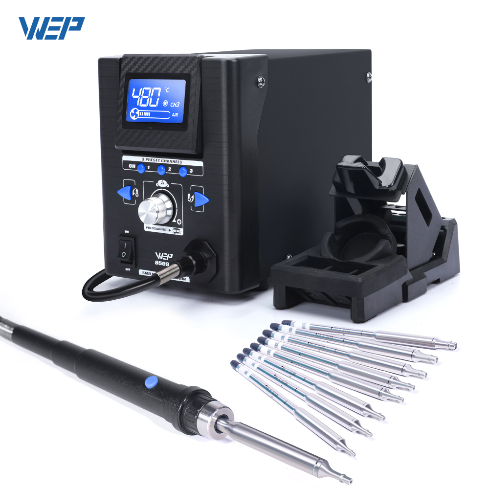 WEP 8509-I, новый тип, мини-аппарат для сварки горячим воздухом, устройство для удаления пайки, переделочная станция