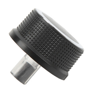 Perilla de Control de Temperatura del Aire Acondicionado Chevrolet 84793085 Negra con Anillo Plateado para Sistema de Climatización de Automóvil - Product Image 2