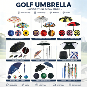 Parapluie de <span class=keywords><strong>golf</strong></span> de luxe promotionnel personnalisé à <span class=keywords><strong>prix</strong></span> d'usine pour les voyages et les cadeaux - Product Image 2
