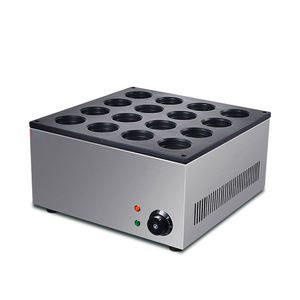 Ticari otomatik 16-Piece yapışmaz elektrikli Waffle aperatif Baker kırmızı fasulye kek makinesi ekmek/kek makinesi için ekmek ve tatlı - Product Image 1