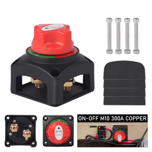 Interruptor Solenoide Tipo X con Mango Rojo, Perno M10, 300A, 12-48V, para Actualización y Modificación Automotriz - Product Image 5