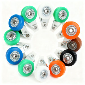 Công nghiệp con lăn cao su polyurethane băng tải in ấn Con lăn tùy chỉnh kích thước màu sắc có sẵn - Product Image 1