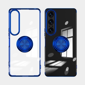 เคสโทรศัพท์มือถือ TPU นิ่มใสเคลือบผิวด้วยไฟฟ้าพร้อมตัวยึดแบบห่วงด้านหลังเคสโทรศัพท์สำหรับเคส Sony <span class=keywords><strong>Xperia</strong></span> 1 Vii - Product Image 2