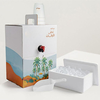 Boîte à Boissons Isotherme Personnalisée 3L 5L avec Robinet - Emballage Liquide Portable pour Café Infusé à Froid, Thé Glacé, Jus