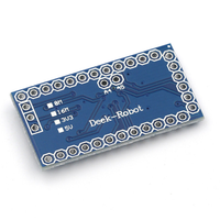 Mini Pro Module de carte microcontrôleur ATMEGA328P amélioré 5V/16MHz 3.3V/8MHz pour la carte PCB de composants électroniques Ardu Ino