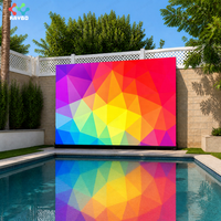 Écran LED extérieur haute luminosité RAYBO, étanche IP65, mur vidéo LED mobile en aluminium moulé sous pression pour piscines