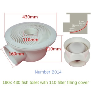 B014ตัวกรองผ้าใบกรองน้ำหนาแน่นสูงท่อระบายน้ำสำหรับ<span class=keywords><strong>บ่อ</strong></span>เลี้ยง<span class=keywords><strong>ปลา</strong></span>ขนาดใหญ่ - Product Image 2