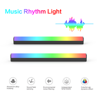 Éclairage led d'intérieur de bureau, lunette d'ambiance, alimenté par la voix, capteur de musique, rythme, Mini éclairage d'ambiance, pour la scène, nouveauté 2021