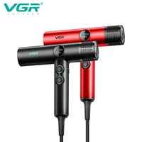 Sèche-cheveux professionnel V-401 de haute qualité, 110 000 tr/min, super haute vitesse, avec ions négatifs, pour usage domestique et hôtelier