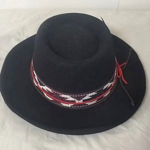 Wholesale New Arrival Vintage Design 100% Wool Felt Custom Expensive Retro Fedora <b>Hat</b> Boater Pork Pie <b>Hat</b> - Product Image 2