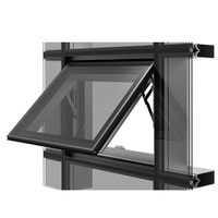 Mur-rideau en verre moderne LML, fenêtres et panneaux en aluminium personnalisés pour bâtiments de bureaux