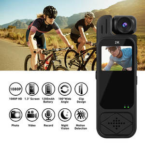 High-definition opname voor een actieve levensstijl Mini 2K sportcamera met 180° draaibaar display - Product Image 3