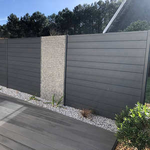 Заводская поставка 6*6 6*8 футов Садовый Забор уединенный уличный гнистостойкий деревянный композитный забор Европейский стиль Wpc забор панели по индивидуальному заказу - Product Image 4