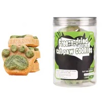 Vente en gros de friandises pour animaux de compagnie Pattes de chat Gâteries aux fruits et légumes lyophilisés pour animaux de compagnie Snacks de biscuits à griffes de chat mignon