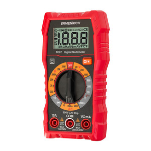 เออร์มเอนริช TC07 มัลติมิเตอร์แบบดิจิตอล 600V CAT III AC DC เครื่องมือวัดแรงดันไฟฟ้าความต้านทานอุณหภูมิ - Product Image 1