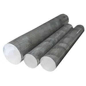 6061 round Extruded Aluminum Rod Raw Material for 2024 2A12 7075 5083 5082 Aluminum Bars