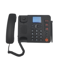 Fabrieksprijs 4G Vaste Draadloze Telefoon Met 2 Simkaarten En Fwp Telefoonboek Draadloze Telefoon Met Fm Radio Wekkerfunctie