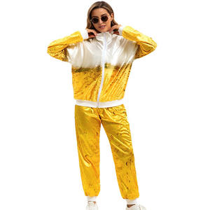 Survêtement à coquille pour hommes et femmes Hip Hop <span class=keywords><strong>Gabber</strong></span> Beer Print Training Suit Fancy Scouser - Product Image 1