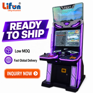 LIFUN Machine de jeu d'arcade Street Fighter pour 2 joueurs, jeu de combat rétro à monnayeur pour centre de jeux - Product Image 6