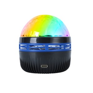 Small LED Magic Ball Warm Light Colorful Rotating Atmosphere Stage <strong>Projector</strong> Night Sky <strong>Stars</strong> Suction Cup-ABS for Home Room Use - Product Image 2