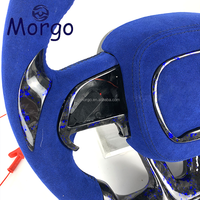 Accesorios de coche para Dodge Charger Challenger SRT RT Durange Hellcat volante de fibra de carbono forjado personalizado