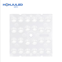 Lensa Optik LED Plano-Konveks HONJU OEM ODM dengan Rating IP65 untuk Penggunaan Luar Ruangan dan Berbagai Chip LED