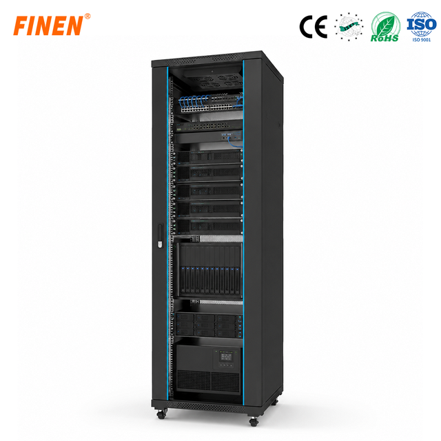 F800 42U Network Cabinet 19 Inch 800mm Deep Data Center Rack CE RoHS ISO9001 Trumpf Precision