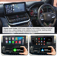 Modulo Interfaccia Wireless Apple CarPlay Android Auto per Toyota Land Cruiser LC300 2020-2023, Aggiornamento Schermo Originale