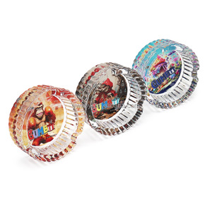 AP Round 85mm Durchmesser Glas <span class=keywords><strong>Aschenbecher</strong></span> Custom Logo Günstige Runde Glas <span class=keywords><strong>Aschenbecher</strong></span> Kostenlose Probe Glas <span class=keywords><strong>Aschenbecher</strong></span> - Product Image 3