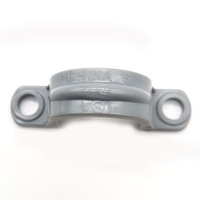 Fabrication professionnelle Qualité supérieure 2 trous Pvc Conduit Clamp Sangles de tuyau