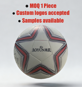 Balones de Fútbol Profesionales AOYUN F05 a Prueba de Explosiones |   Vejiga de Butilo de Poliuretano de Calidad Cosida a Máquina |   Talla 3-5 |   Entrenamiento Serio - Product Image 1